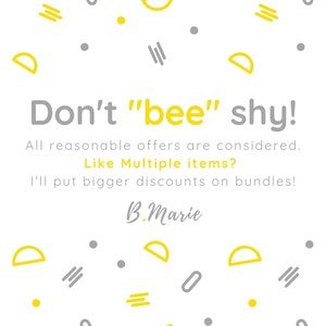 Don’t be shy to ask about deals!